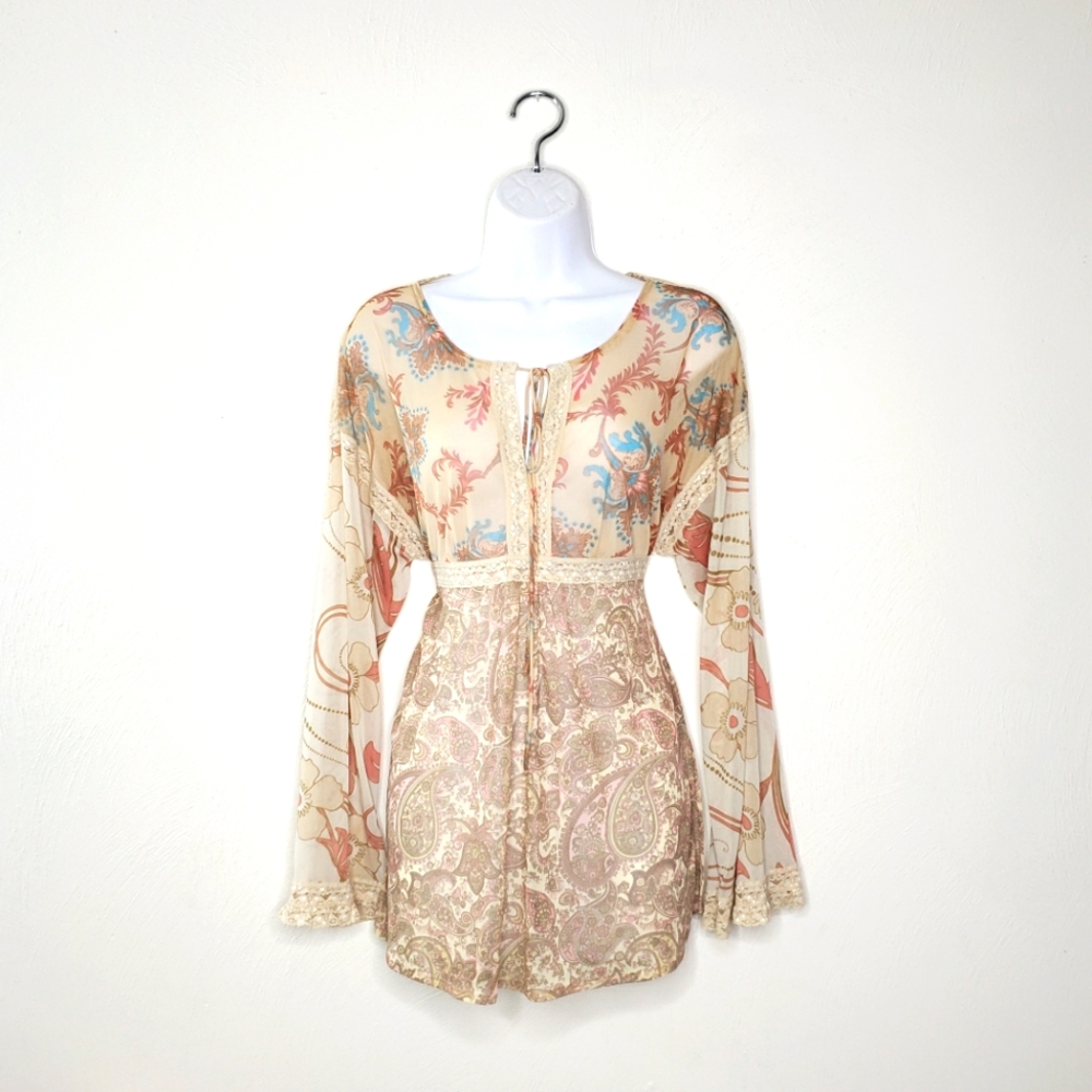 Vintage Express Y2K Fairycore Top Size Medium
